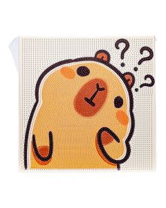 Pintura diamante capibara