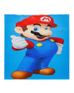 Pintura diamante Mario Bros