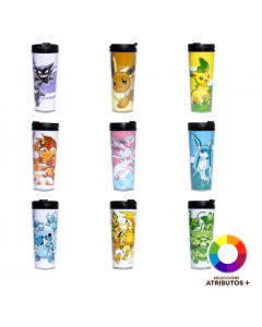 Envase Pokémon plástico 400ml