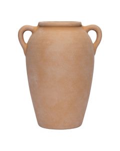 Jarrón cerámica marrón