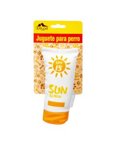 Peluche mascota protector solar