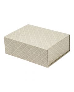 Caja plegable pequeña gris