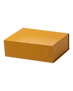 Caja cartón estampado marrón