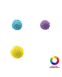 Bola con relieve para mascota