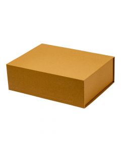 Caja plegable grande marrón