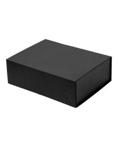 Caja cartón plegable negra