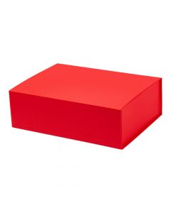 Caja grande roja