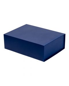 Caja plegable azul grande