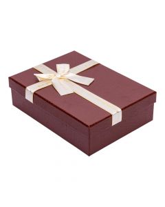 Caja regalo color café