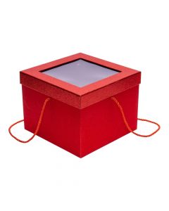 Caja regalo rojo grande