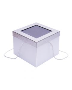 Caja regalo gris funcional