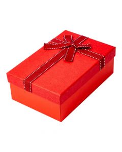 Caja regalo rojo tamaño grande