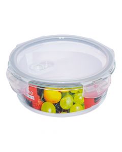 Contenedor vidrio con tapa ventilada