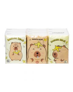 Pañuelo facial diseño Banana Bear