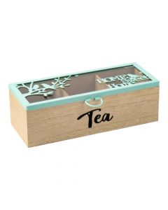Caja organizadora Tea beige menta
