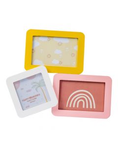 Portarretrato madera multicolor moderno