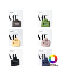 Prensa plástica para cabello