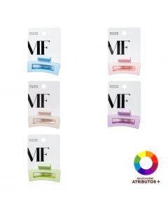 Prensa plástica para cabello