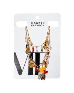 Collares metálicos figuras surtido