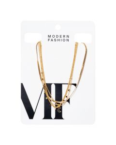 Collar luna y estrellas