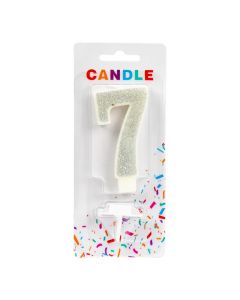 Candela escarchada número 7