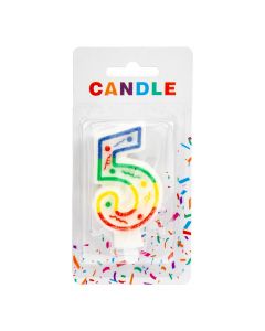 Vela escarchada número 5