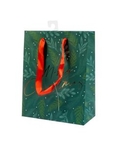 Bolsa papel navideña Merry Christmas