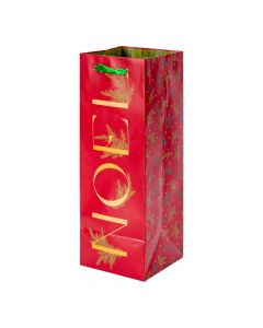 Bolsa navideña Noel roja