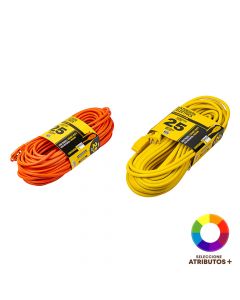 Extensión eléctrica 25m 127v