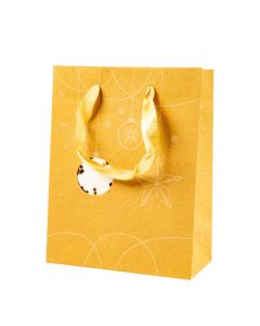 Bolsa papel navideña compacta