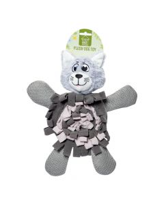 Peluche gato afelpado multicolor