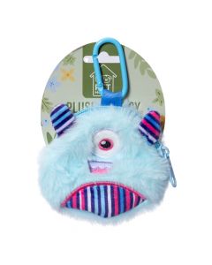 Porta bolsa afelpado monstruo