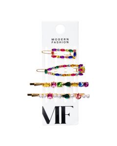 Prensas metálicas con abalorios