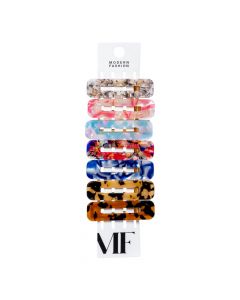 Prensas cabello estampadas surtidas