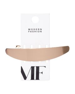 Prensa metálica dorada elegante