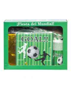 Set decoración fiesta mundial