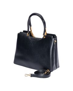 Bolso dama costura metálico