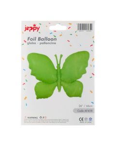 Globo mariposa verde 26''