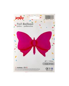 Globo metálico mariposa