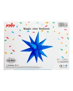 Globo estrella azul grande