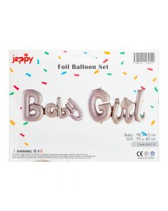 Globo baby girl oro rosa