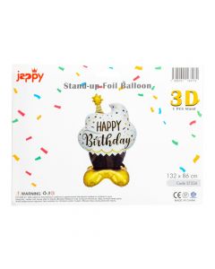 Globo metálico cupcake cumpleaños