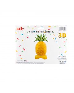 Globo metálico piña tropical