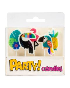 Candelas figuras tropicales