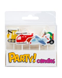 Velas medios transporte surtido