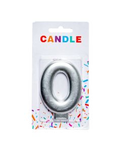 Candela decorativa número 0