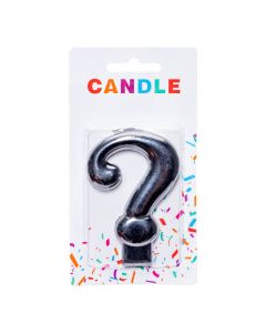 Candela signo pregunta negra