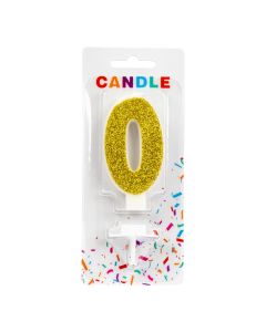 Vela escarchada número 0