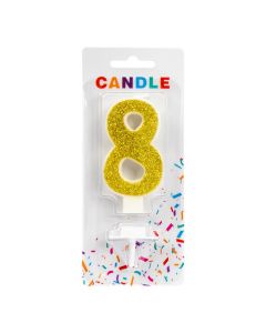 Vela escarchada número 8