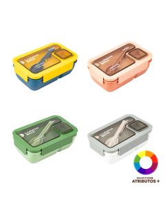 Taza plástica con accesorios